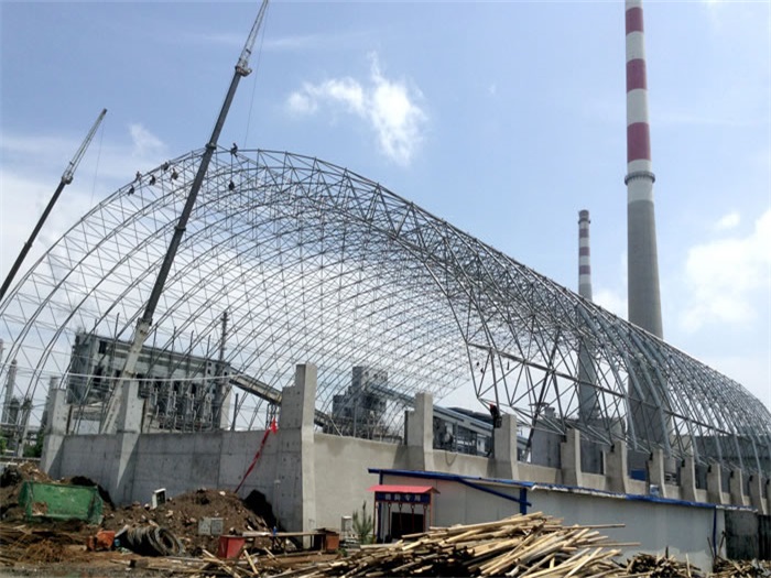 武汉煤机油桶翘工程网架